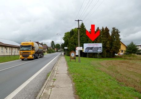 Jičín, Libuň, příjezd po I/35 od Liberce