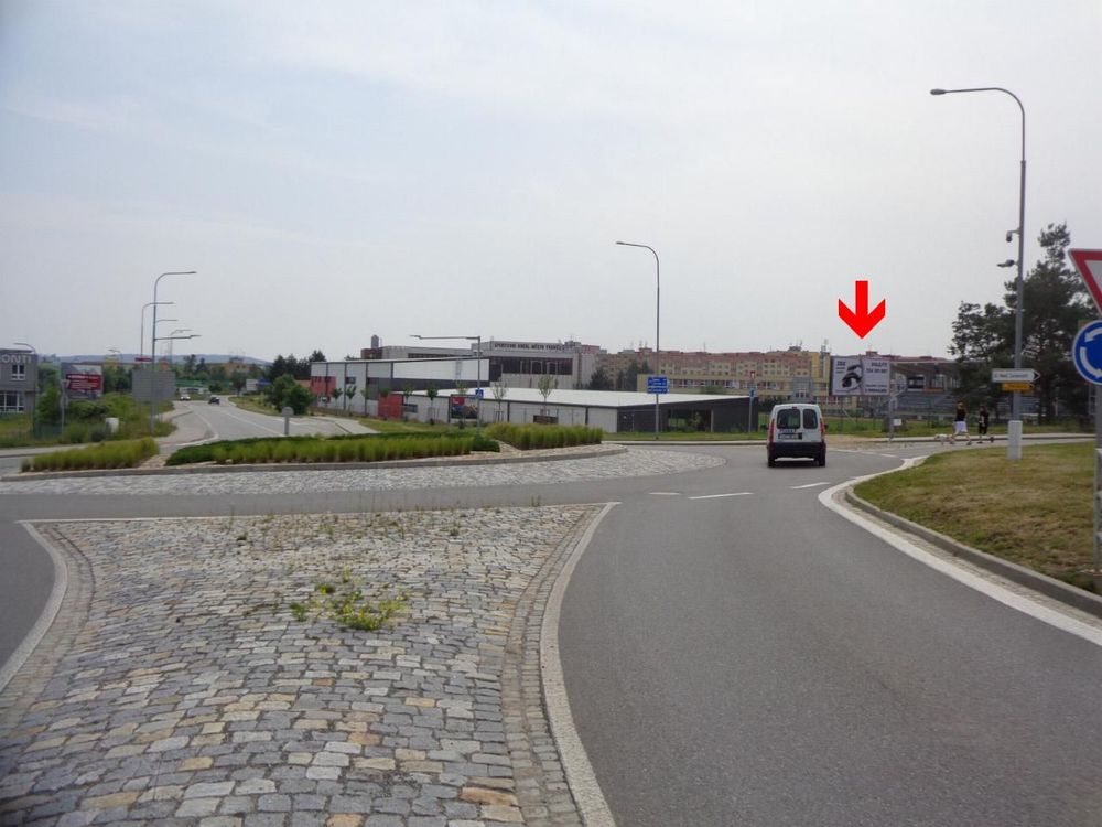 Třebíč, Velkomeziříčská vjezd