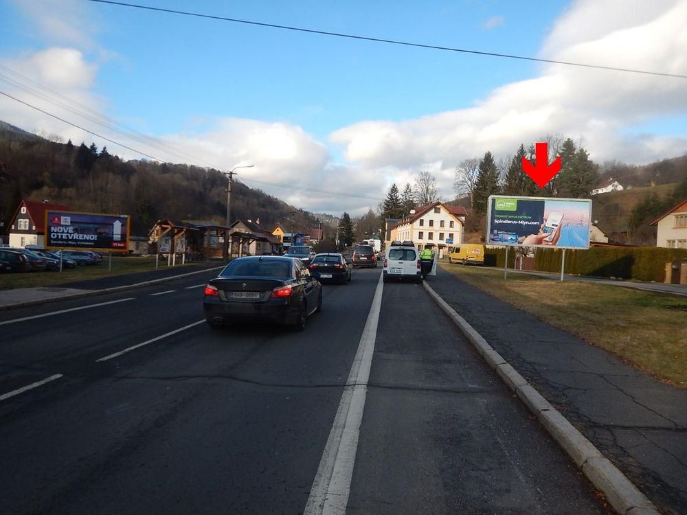 Vrchlabí, Horská 3, směr Špindlerův Mlýn
