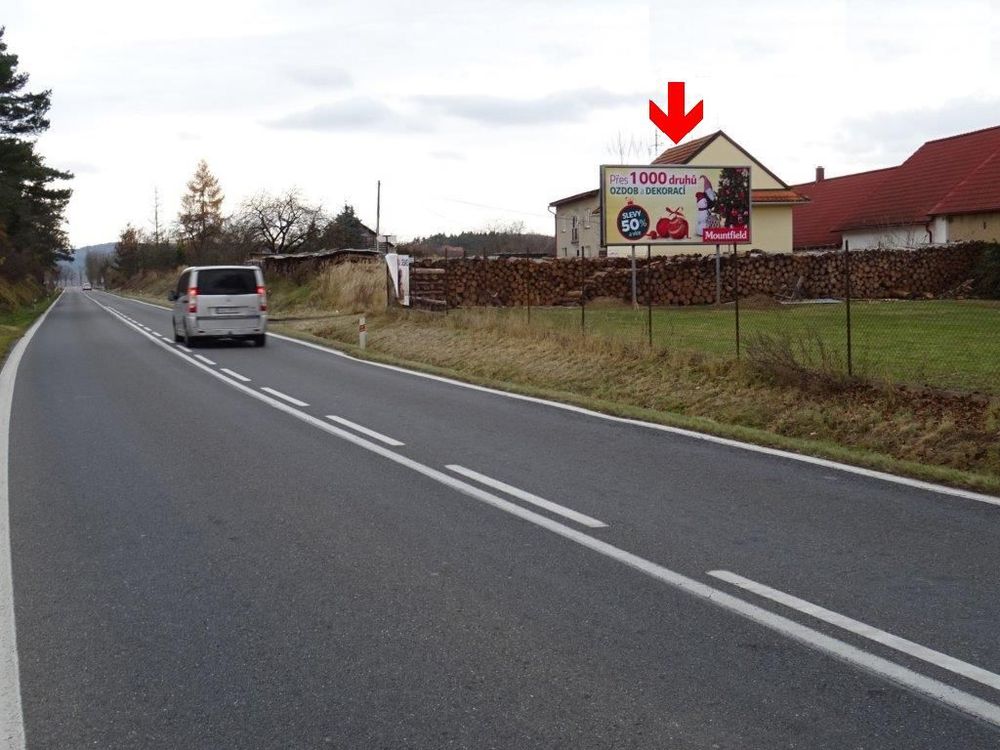 Sedlčany, Líchovy, směr Příbram