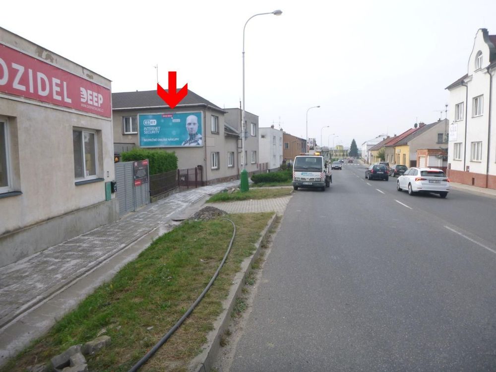 Mladá Boleslav, Kosmonosy, Boleslavská, směr centrum